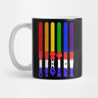 LGBT Gift LGBTQ Gift-LGBT Flag-DressedForDuty Mug